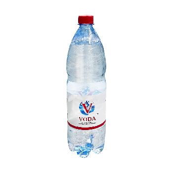 Вода Voda газированная 1л пластиковая бутылка — купить с доставкой на ...