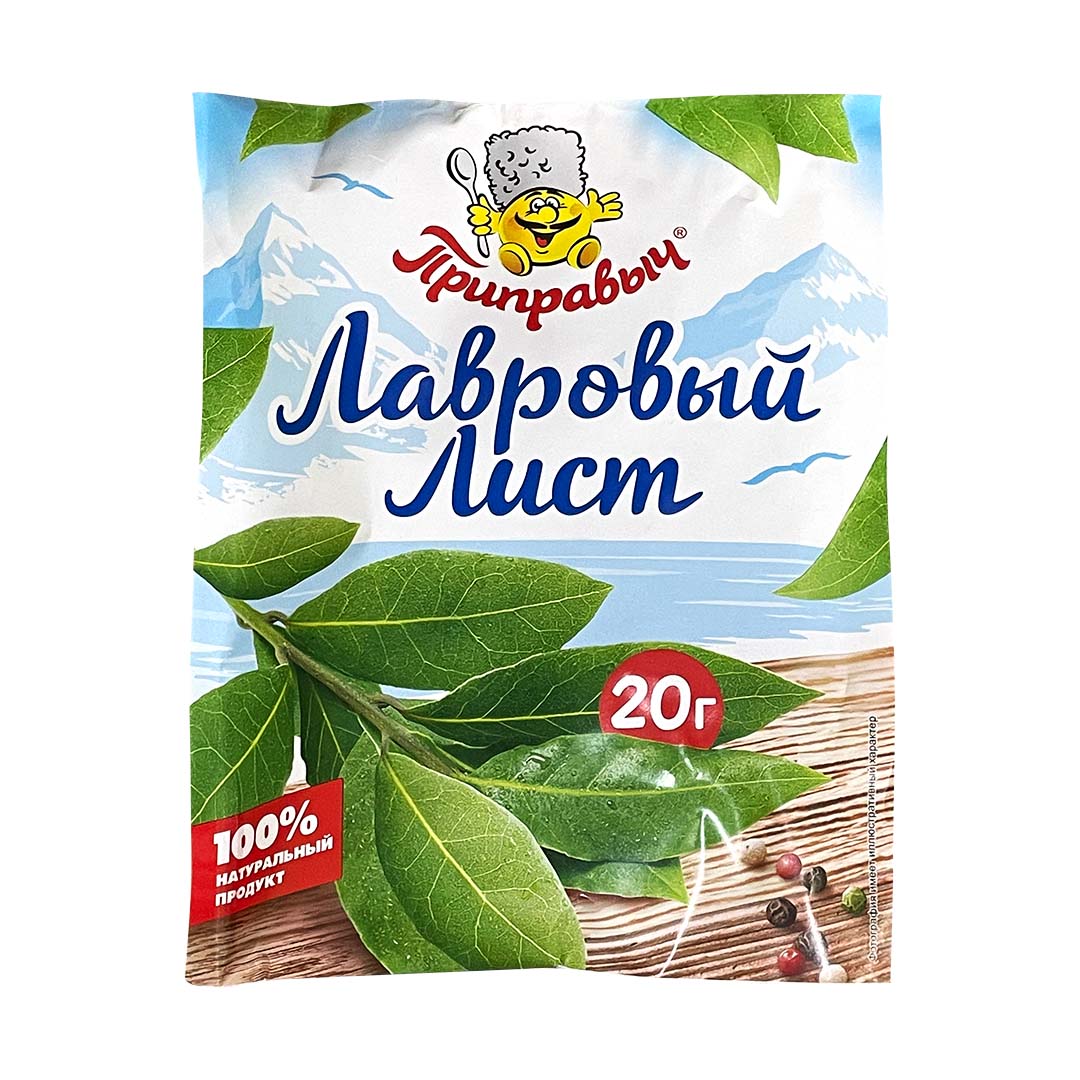 Приправа Приправыч Лист лавровый 20 г — купить с доставкой на дом в  интернет-магазине Солнечный