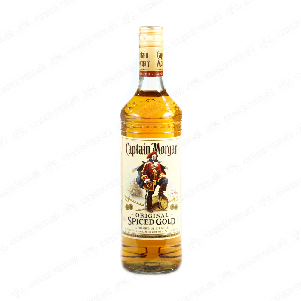 Ром Captain Morgan Spiced Gold 35% 0,75 л — купить с доставкой на дом в  интернет-магазине Солнечный