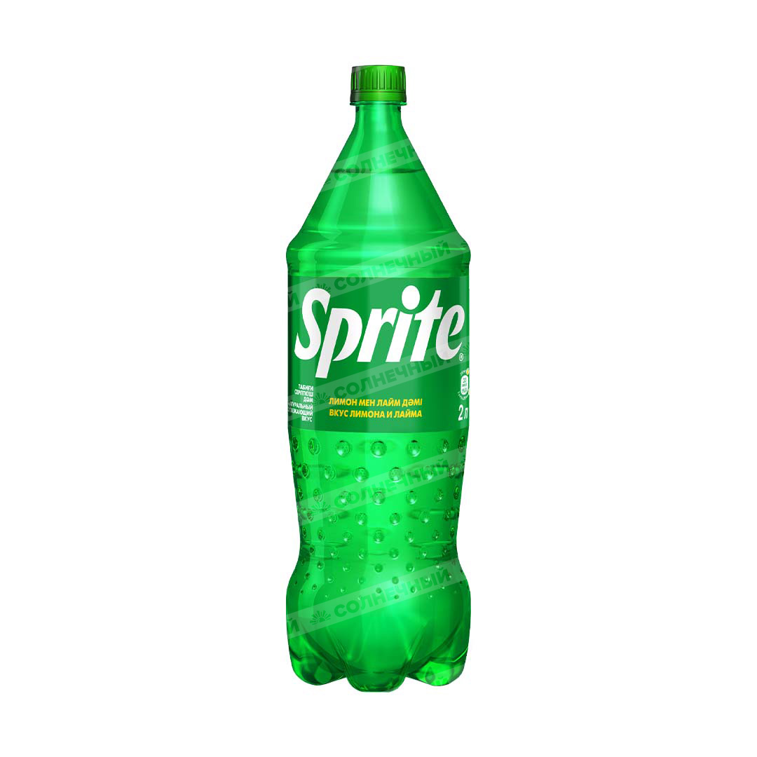 Напиток газированный Sprite 2 л — купить с доставкой на дом в  интернет-магазине Солнечный