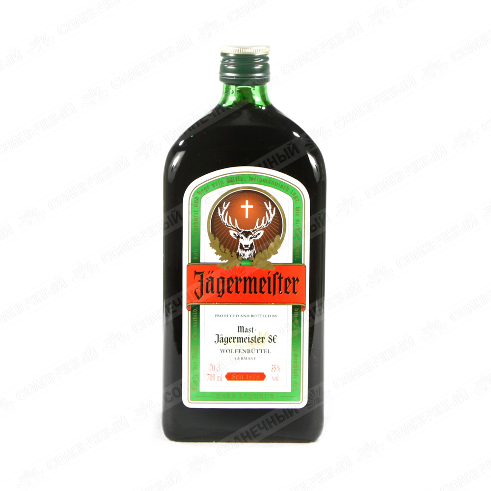 Ликер Jagermeister Десертный 35% 0,7 л — купить с доставкой на дом в  интернет-магазине Солнечный