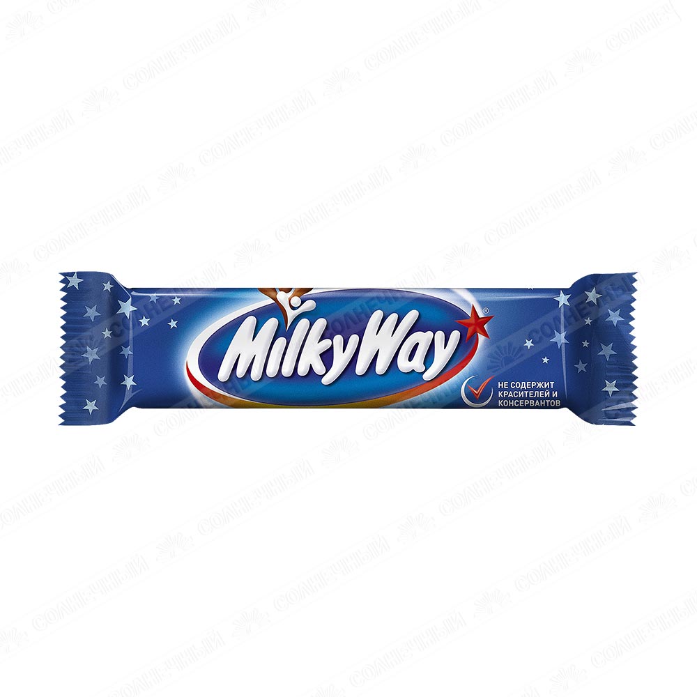 Батончик MilkyWay Шоколадный 26 г — купить с доставкой на дом в  интернет-магазине Солнечный