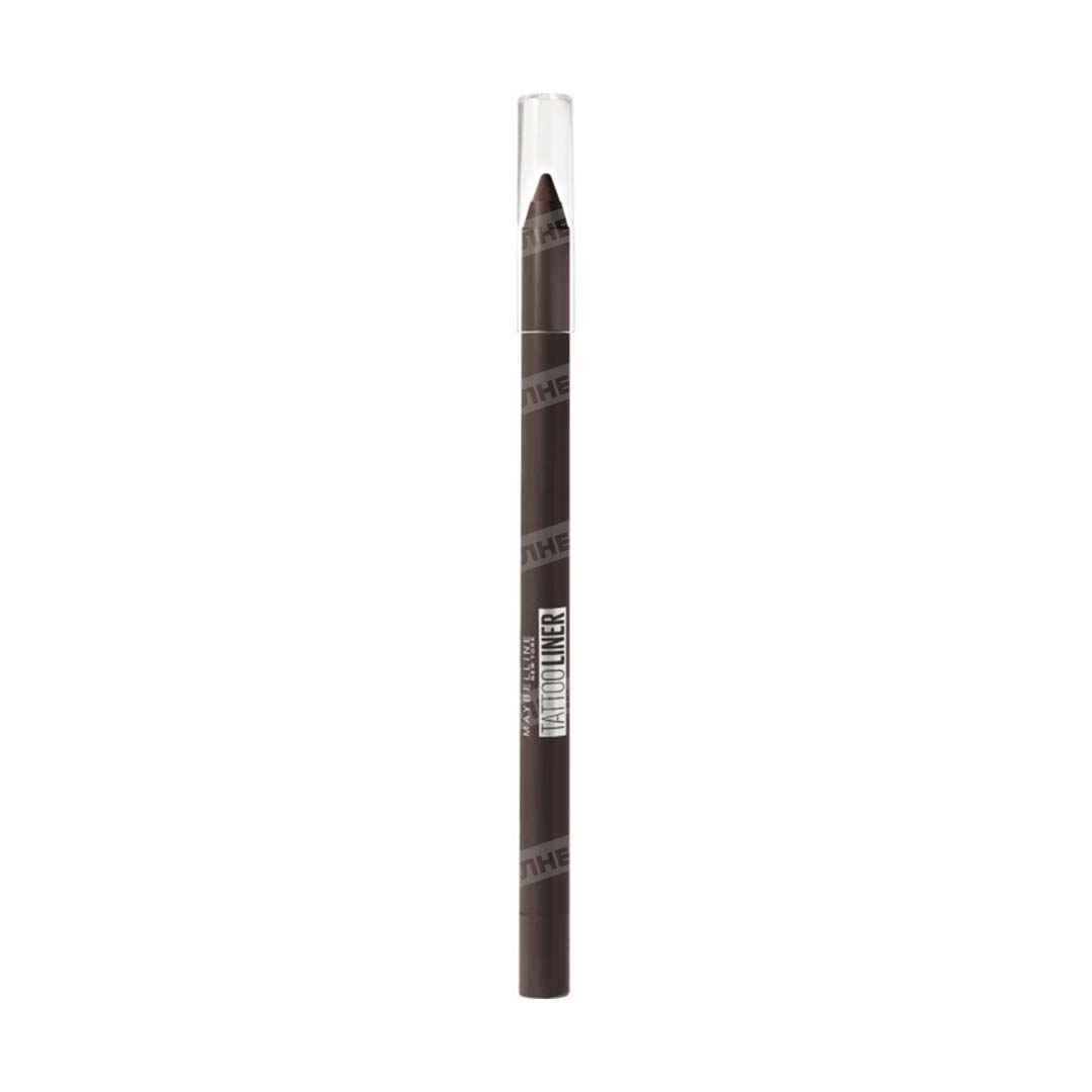 Гель лайнер для глаз Maybelline Tatoo Liner Bold brown 910 1,3г — купить с  доставкой на дом в интернет-магазине Солнечный