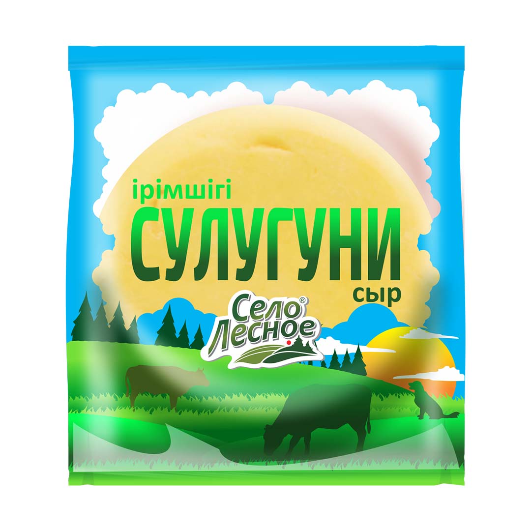 Сыр Село Лесное 45% 250 г Сулугуни ваккумная упаковка — купить с доставкой  на дом в интернет-магазине Солнечный