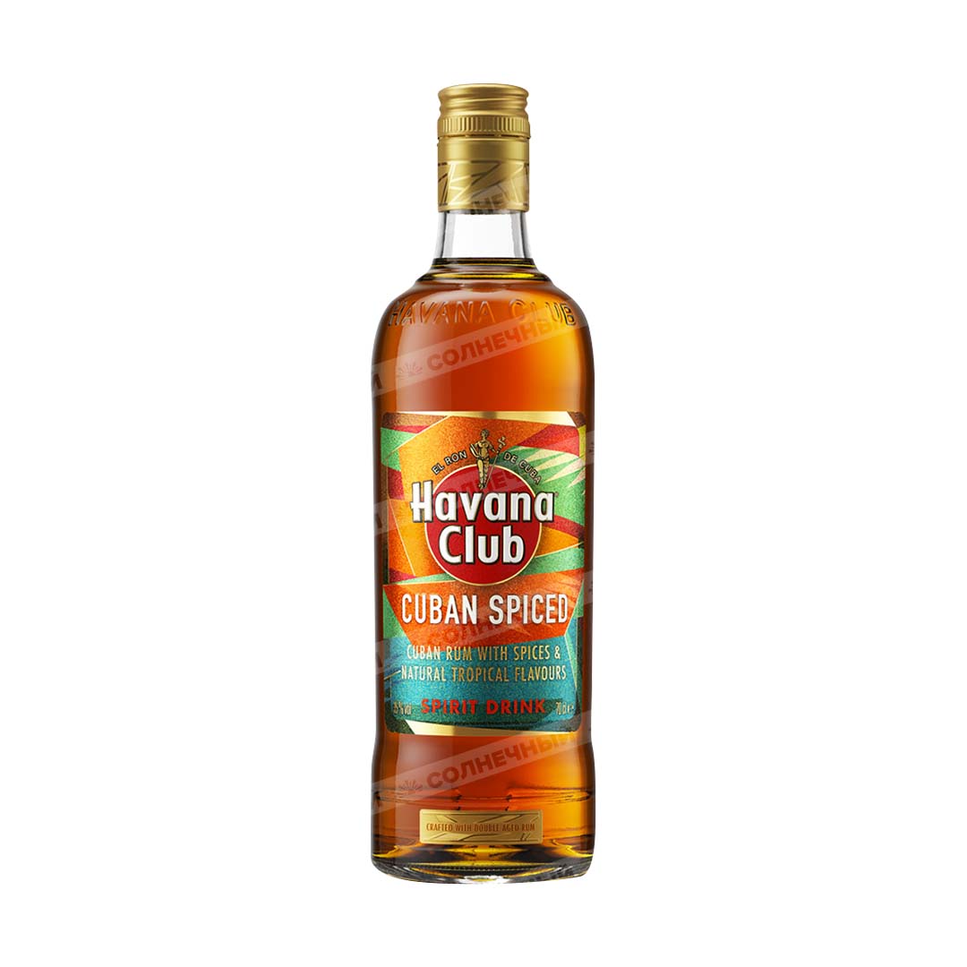 Напиток спиртной Havana Club Cuban Spiced 35% 0,7л — купить с доставкой на  дом в интернет-магазине Солнечный