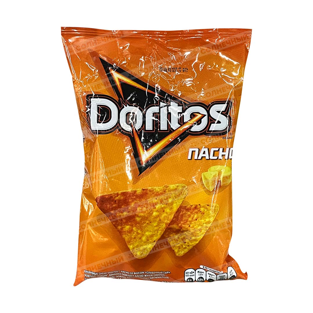 Чипсы Doritos Кукурузные Сыр Начо 70г — купить с доставкой на дом в  интернет-магазине Солнечный