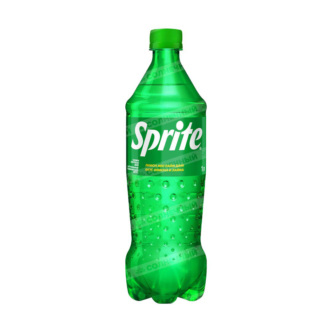 Напиток газированный Sprite 1 л — купить с доставкой на дом в  интернет-магазине Солнечный