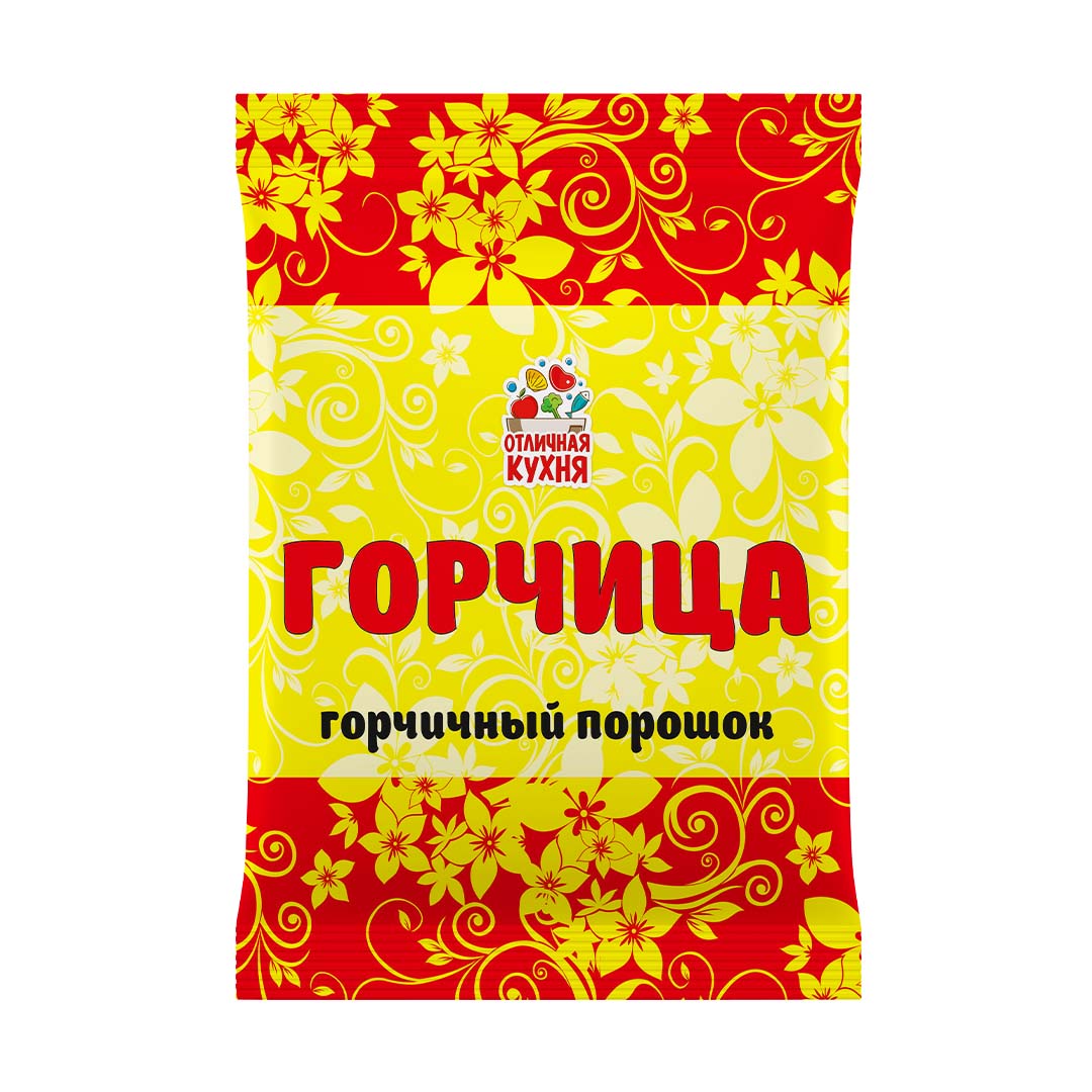 Приправа Отличная Кухня Горчица порошок 100г — купить с доставкой на дом в  интернет-магазине Солнечный