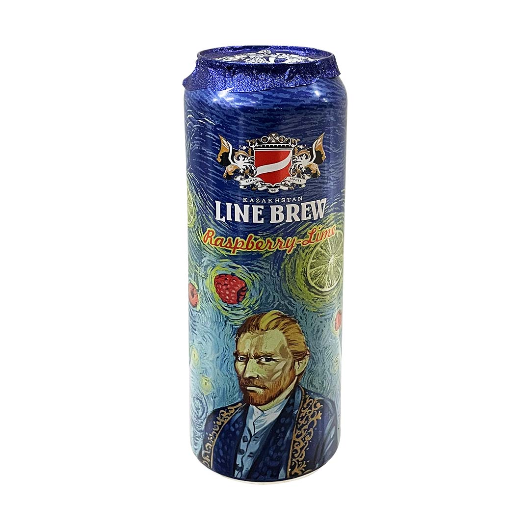 Напиток пивной Line Brew Rasberry/Lime 4,5% 0,568л жесть банка — купить с  доставкой на дом в интернет-магазине Солнечный