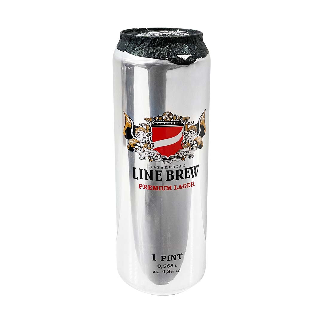 Напиток пивной Line Brew Premium 4,8% 0,568л жесть банка — купить с  доставкой на дом в интернет-магазине Солнечный