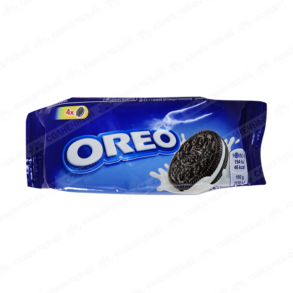 Печенье Oreo Ваниль Какао/Кремовая начинка 38 г — купить с доставкой на дом  в интернет-магазине Солнечный