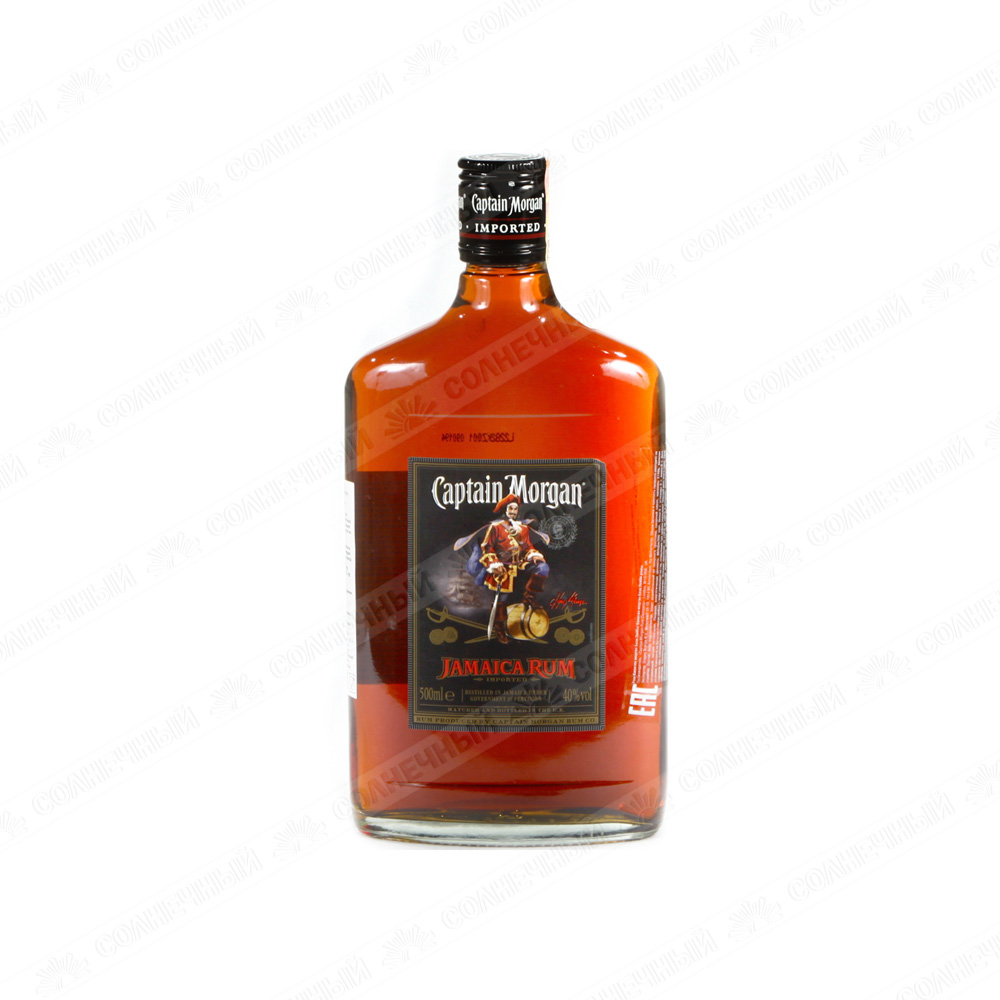 Ром Captain Morgan Dark Rum 40% 0,5 л — купить с доставкой на дом в  интернет-магазине Солнечный