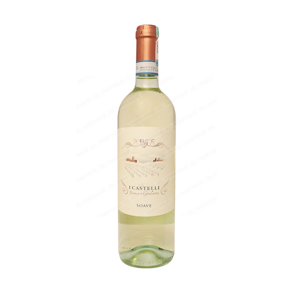 Вино I Castelli Romeo & Giulietta Soave белое сухое 12% 0,75л — купить с  доставкой на дом в интернет-магазине Солнечный